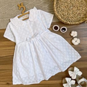 پیراهن خامه دوزی‎ دخترانه