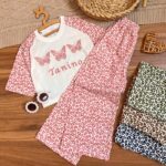 کراپ شلوار دخترانه پروانه