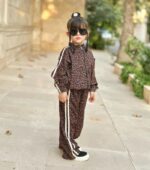 سوییشرت شلوار پلنگی‎ دخترانه