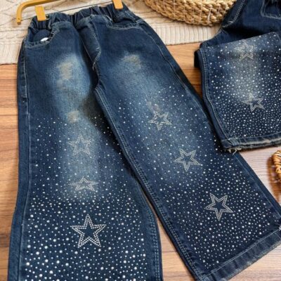 شلوار بگ نگین ستاره